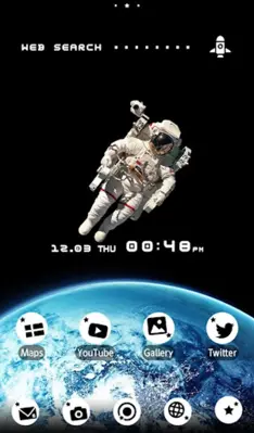 Space wallpaper-Astronaut- android App screenshot 0