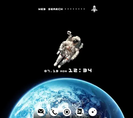 Space wallpaper-Astronaut- android App screenshot 4